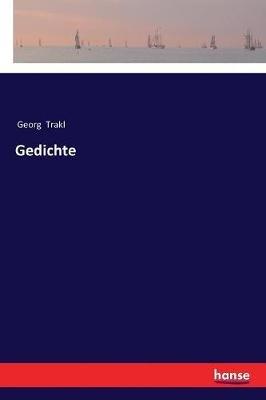 Gedichte - Georg Trakl - cover