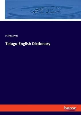 Telugu-English Dictionary - P Percival - cover