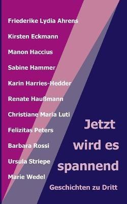 Jetzt wird es spannend: Geschichten zu dritt - Renate Haussmann (Hg),Christiane Maria Luti,Barbara Rossi - cover