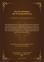 Das Handbüchlein der Vermögensbildung