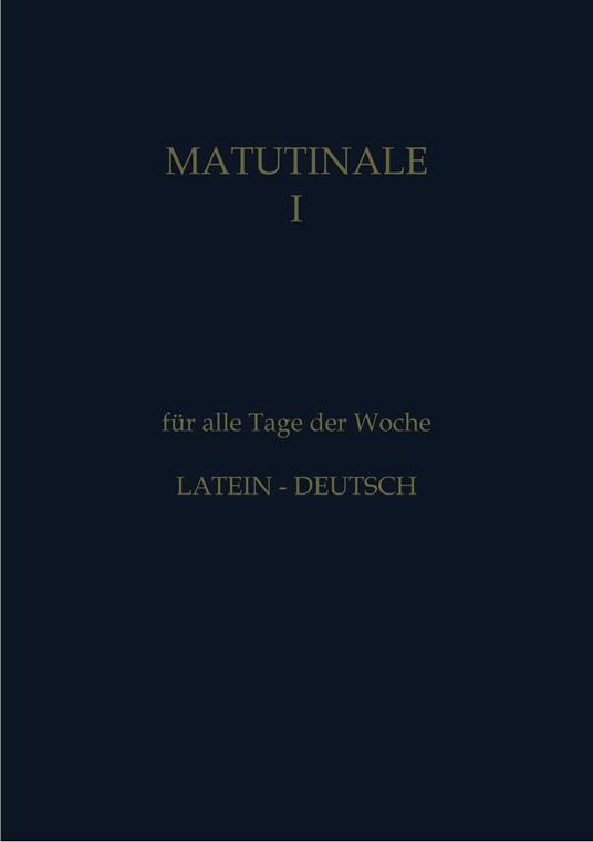 Matutinale I
