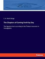 The Chapters of Coming Forth by Day: The Egyptian text according to the Theban recension in hieroglyphic
