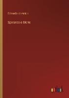 Speranze e Glorie - Edmondo De Amicis - cover