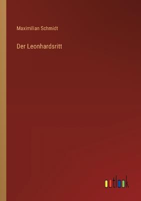 Der Leonhardsritt - Maximilian Schmidt - cover