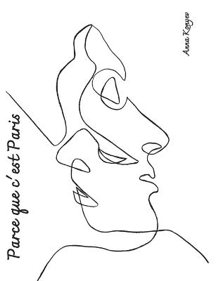 Parce que c'est Paris.: Englische Ausgabe. - Anna Konyev - cover