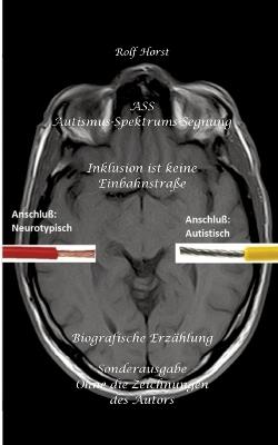 ASS Autismus-Spektrums-Segnung - Inklusion ist keine Einbahnstraße: hochfunktionaler Autismus, Mobbing, Trauma, Sucht, Häusliche Gewalt, Psychotherapie, Umzug, Inklusion, Katholische Kirche, Zen: Sonderausgabe ohne Zeichnungen des Autors - ZaZen, Klosteral - Rolf Horst - cover
