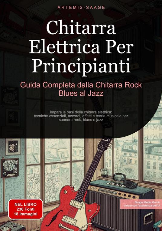 Chitarra Elettrica Per Principianti: Guida Completa dalla Chitarra Rock Blues al Jazz - Artemis Saage - Italiano,Saage Media GmbH - Italiano - ebook