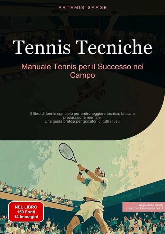 Tennis Tecniche: Manuale Tennis per il Successo nel Campo - Artemis Saage - Italiano,Saage Media GmbH - Italiano - ebook