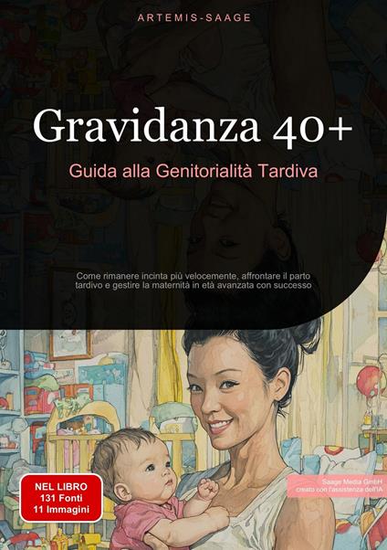 Gravidanza 40+: Guida alla Genitorialità Tardiva - Artemis Saage - Italiano,Saage Media GmbH - Italiano - ebook
