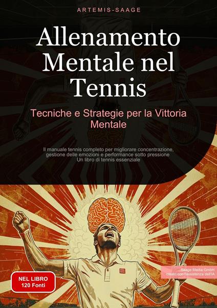 Allenamento Mentale nel Tennis: Tecniche e Strategie per la Vittoria Mentale - Artemis Saage - Italiano,Saage Media GmbH - Italiano - ebook