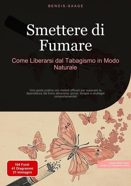 Smettere di Fumare: Come Liberarsi dal Tabagismo in Modo Naturale - Bendis A. I. Saage - Italiano - ebook