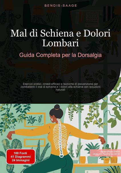 Mal di Schiena e Dolori Lombari: Guida Completa per la Dorsalgia - Bendis A. I. Saage - Italiano - ebook
