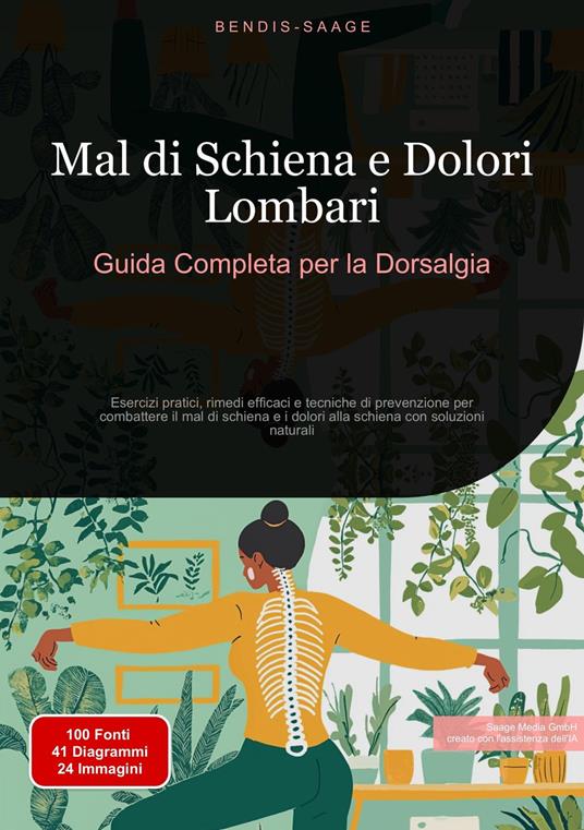 Mal di Schiena e Dolori Lombari: Guida Completa per la Dorsalgia - Bendis A. I. Saage - Italiano - ebook
