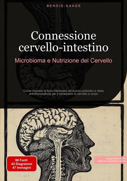 Connessione cervello-intestino: Microbioma e Nutrizione del Cervello - Bendis A. I. Saage - Italiano - ebook