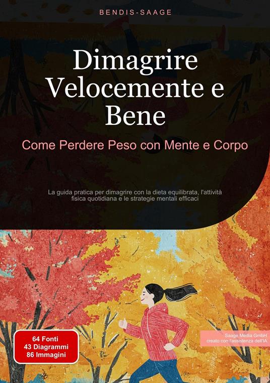 Dimagrire Velocemente e Bene: Come Perdere Peso con Mente e Corpo - Bendis A. I. Saage - Italiano - ebook