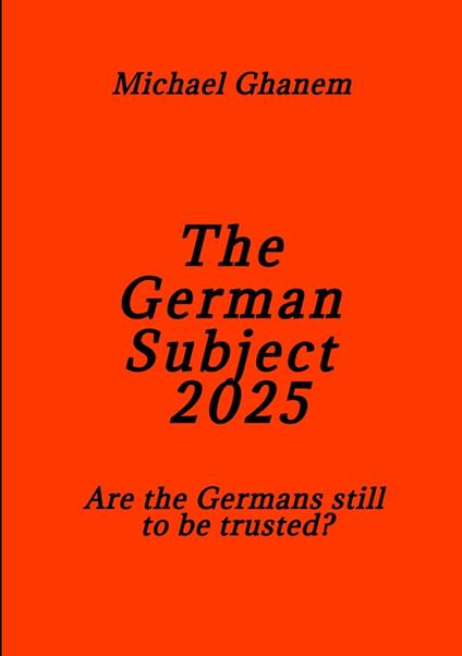 The German Subject 2025