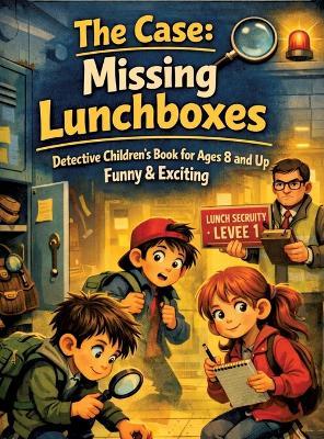 The case: Missing lunchboxes: Detective children's book for ages 8 and up Funny & exciting - Dominik Mikulaschek - cover