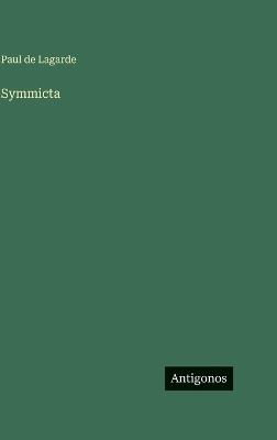 Symmicta - Paul De Lagarde - cover