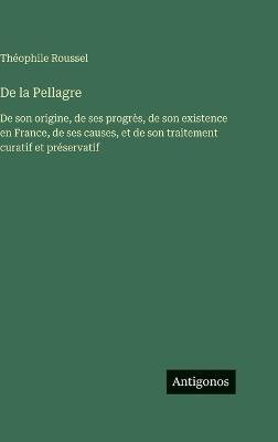 De la Pellagre: De son origine, de ses progrès, de son existence en France, de ses causes, et de son traitement curatif et préservatif - Théophile Roussel - cover