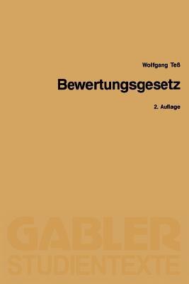 Bewertungsgesetz - Wolfgang Teß - cover
