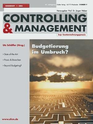Budgetierung im Umbruch ? - cover
