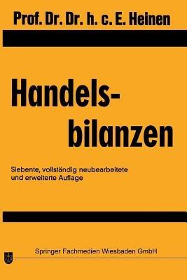 Handelsbilanzen - Edmund Heinen - cover