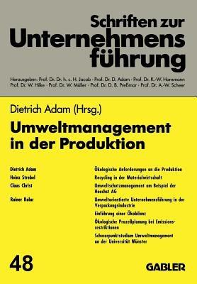 Umweltmanagement in der Produktion - cover