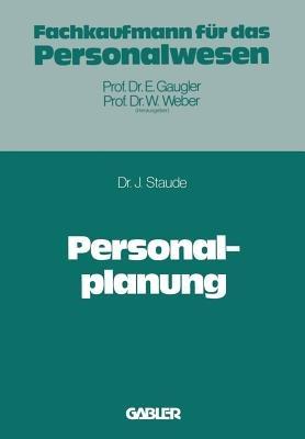 Personalplanung - Joachim Staude - cover