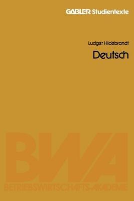 Deutsch - Ludger Hildebrandt - cover