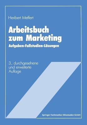 Arbeitsbuch zum Marketing - Heribert Meffert - cover