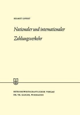 Nationaler und internationaler Zahlungsverkehr - Helmut Lipfert - cover