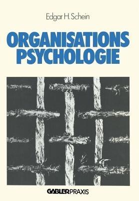 Organisationspsychologie - Edgar H. Schein - cover