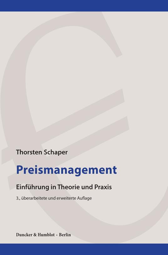 Preismanagement.