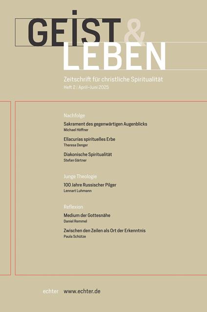 Geist & Leben 2/2025