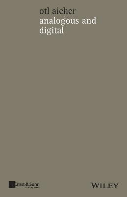 Analogous and Digital - Otl Aicher - cover