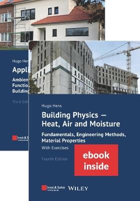 Building Physics and Applied Building Physics, 2 Volumes (inkl. E-Book als PDF) - Hugo S. L. Hens - cover