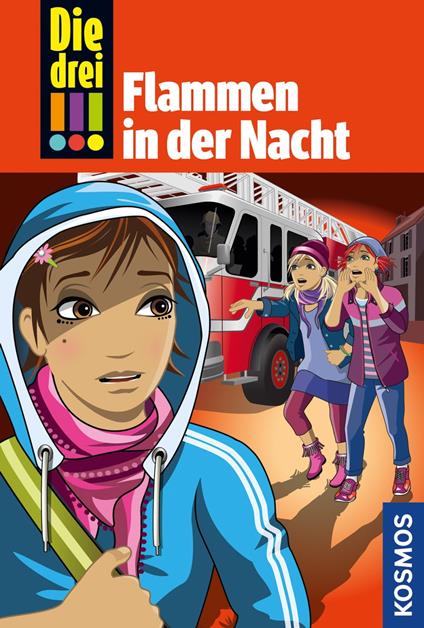 Die drei !!!, 63, Flammen in der Nacht (drei Ausrufezeichen) - Maja von Vogel - ebook