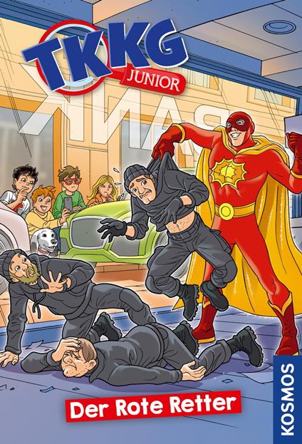 TKKG Junior, 4, Der Rote Retter - Benjamin Tannenberg,COMICON S.L./ Beroy + San Julian - ebook