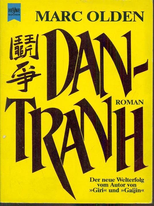 Dan-Tranh - Marc Olden - copertina