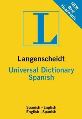 Langenscheidt Universal Dictionary Spanish - Langenscheidt - cover