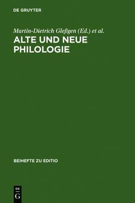 Alte und neue Philologie - cover