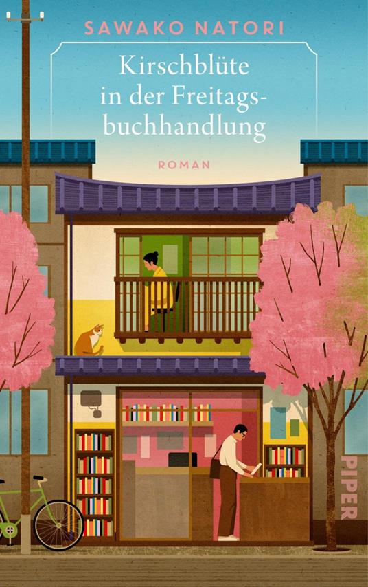 Kirschblüte in der Freitagsbuchhandlung