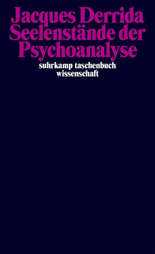 Seelenstände der Psychoanalyse
