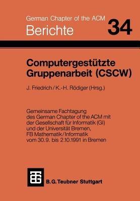 Computergestützte Gruppenarbeit (CSCW) - cover