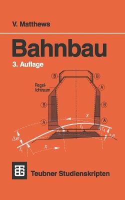 Bahnbau - Volker Matthews - cover