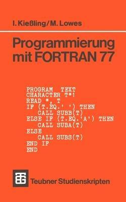 Programmierung mit FORTRAN 77 - Martin Lowes - cover