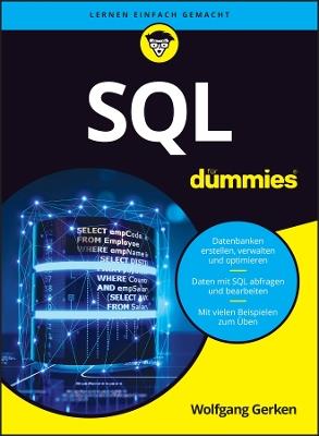 SQL für Dummies - Wolfgang Gerken - cover