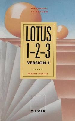Anwender Leitfaden Lotus 1-2-3 - Ekbert Hering - cover