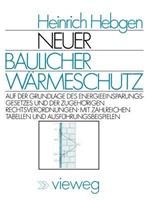 Neuer baulicher Wärmeschutz