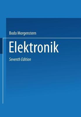 Elektronik 1: Bauelemente - Bodo Morgenstern - cover